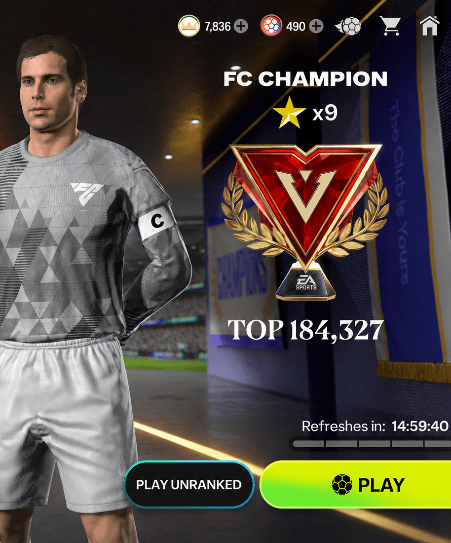 BEFORE: FC Champion ×9 — Authentic evidence