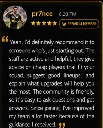 pr7nce — Premium member testimonial